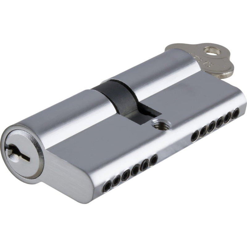 Euro Cylinder Key 6 Pin Chrome Plated L70mm