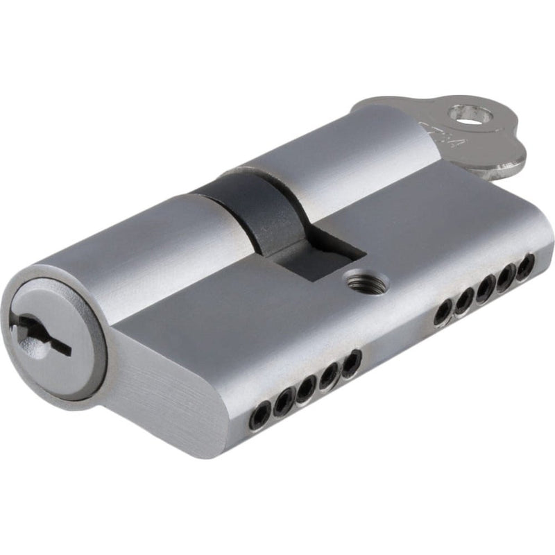 Euro Cylinder Dual Function 5 Pin Satin Chrome L65mm
