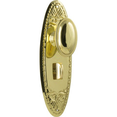 Door Knob Fitzroy Privacy Pair Polished Brass