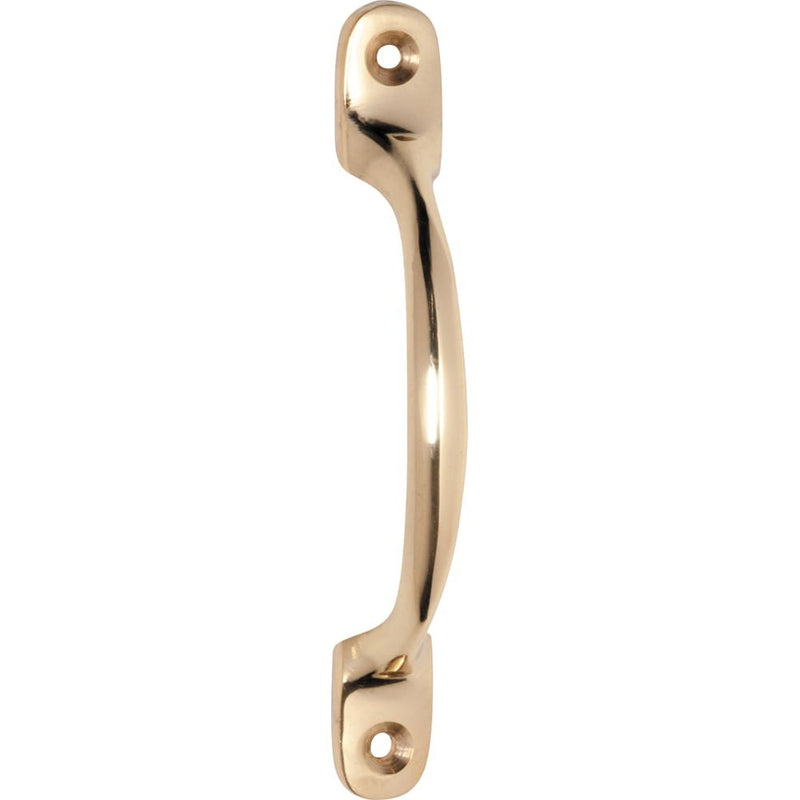 Pull Handle Standard Polished Brass 100mm
