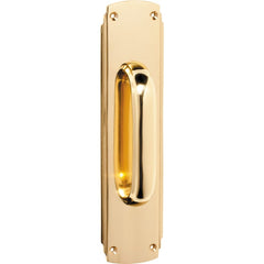 Pull Handle Art Deco Polished Brass