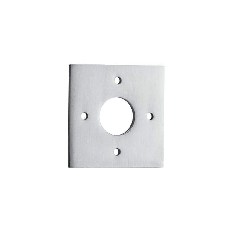Adaptor Plate Pair Square Rose Brushed Chrome H60xW60mm