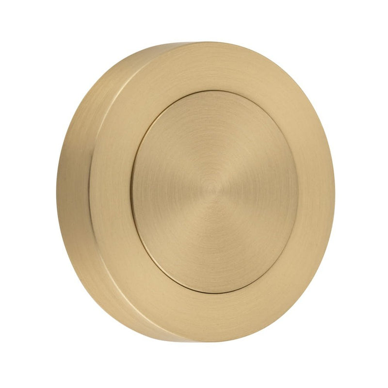 Blank Rose Round Brushed Brass D52xP10mm