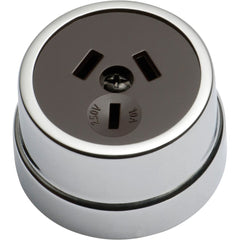 Socket Traditional Brown Mechanism Chrome Plated