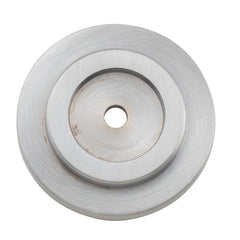 Backplate For Domed Cupboard Knob Satin Chrome 32mm
