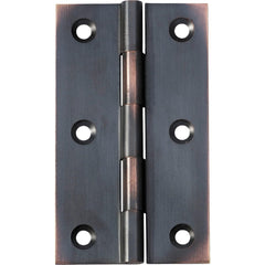 Hinge Fixed Pin Antique Copper H89xW50mm