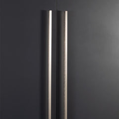 Momo Angle Pull Handle 640mm Dull Brushed Nickel
