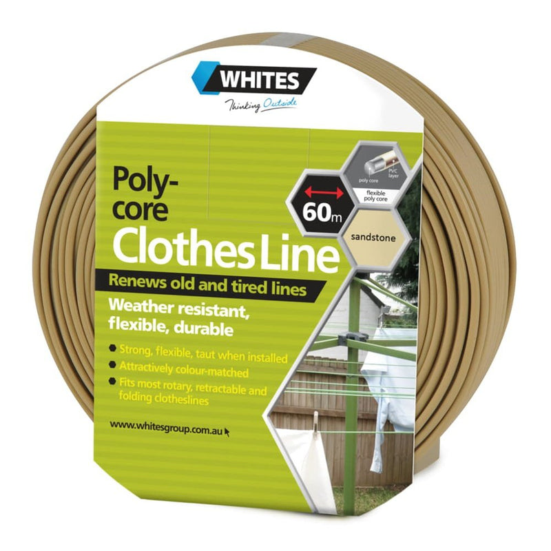 Clothes Line PVC S/Stone 60mtr