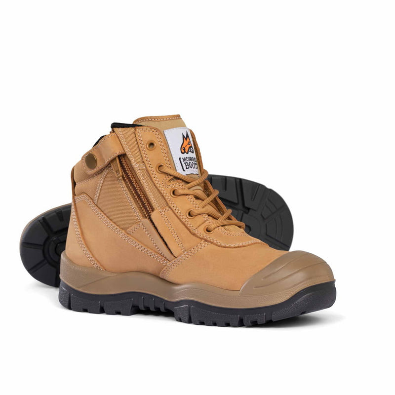 Boot Zip Sider Safety Size 9