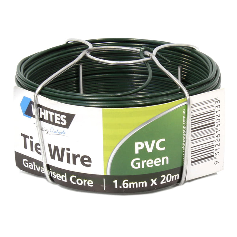 Wire Tie PVC Green 1.6mm x 20m