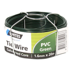 Wire Tie PVC Green 1.6mm x 20m