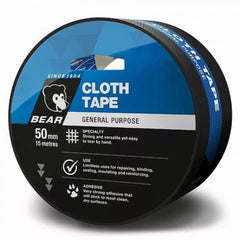 Cloth Tape 50mmx15m Black