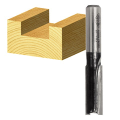 Router Bit Straight 8mm 1/4
