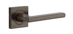 Door Lever Baltimore Square Rose Signature Brass