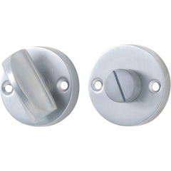 Privacy Turn Round Satin Chrome
