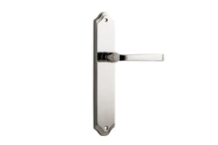 Door Lever Annecy Shouldered Latch Polished Nickel