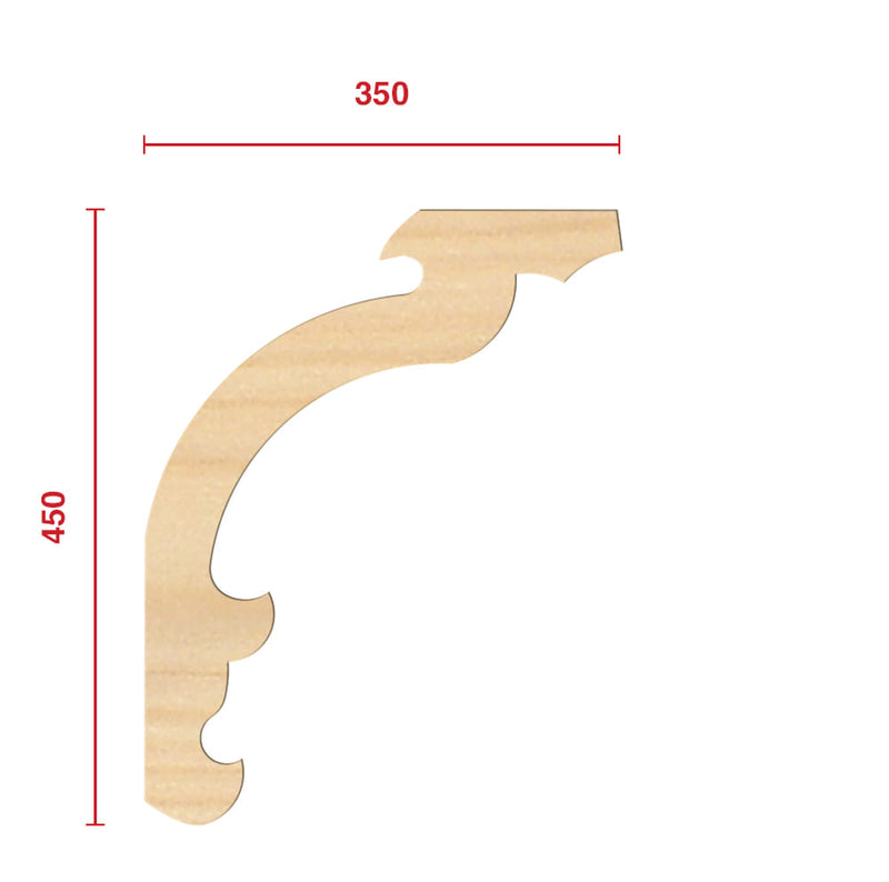 Verandah Bracket 450 x 345mm