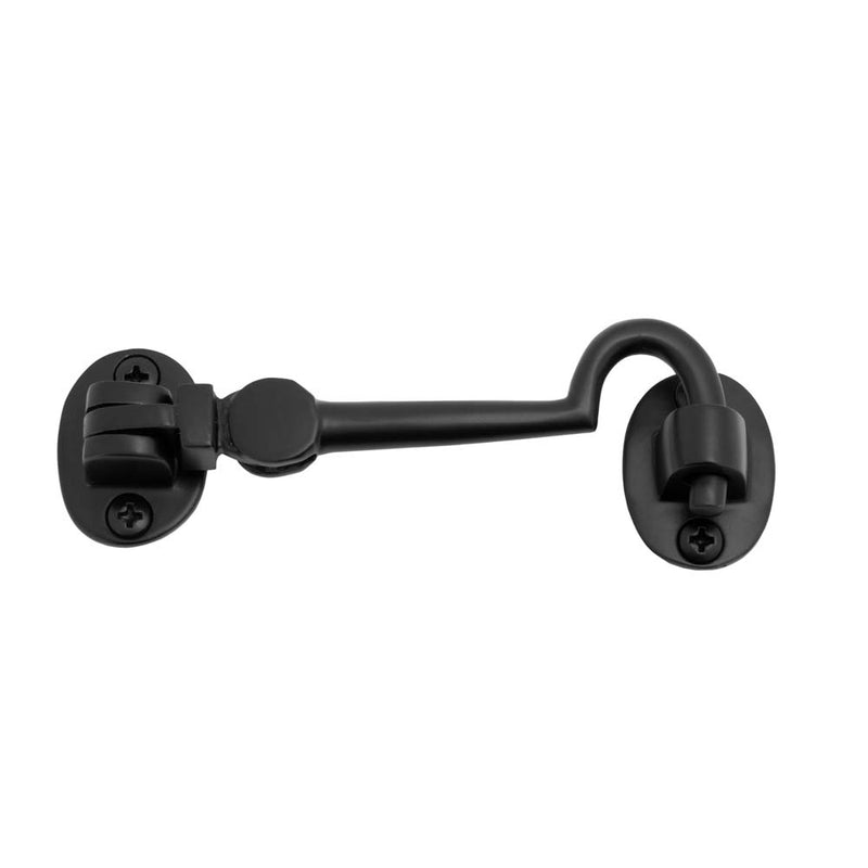 Cabin Hook Matt Black 100mm