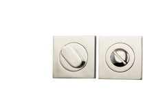 Privacy Turn Oval Concealed Fix Square Polished Nickel