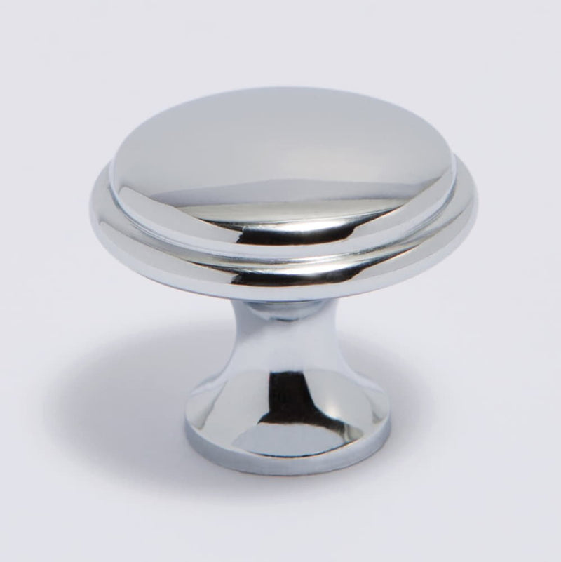 Halifax Knob Polished Chrome 30mm