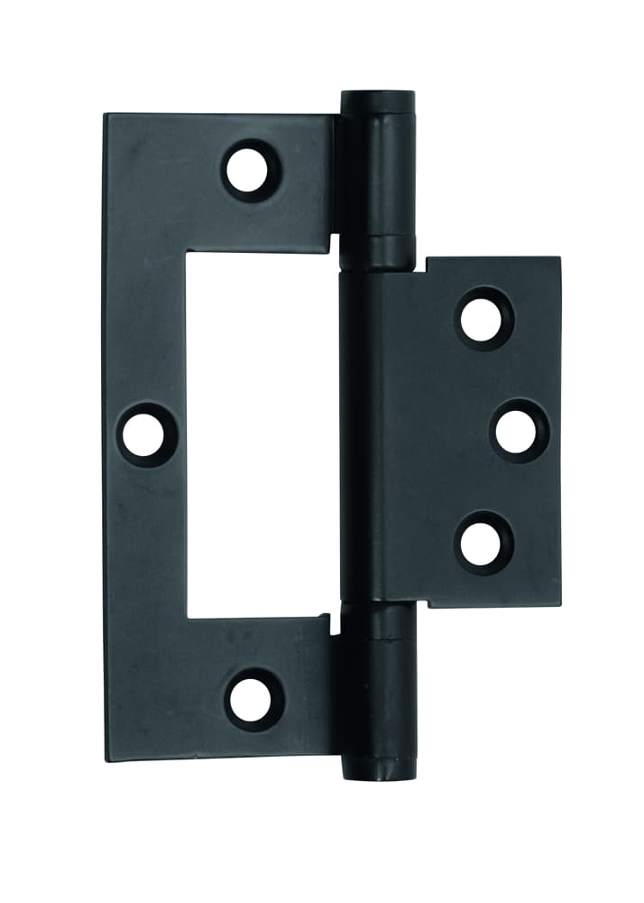 Hinge Hirline Matt Black H100xW49mm