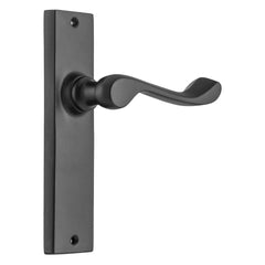 Tradco Fremantle Door Lever Pair Matt Black