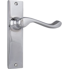 Tradco Fremantle Door Lever Pair Chrome Plated
