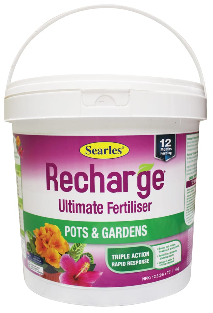 Recharge Pots & Gardens 4kg Searles