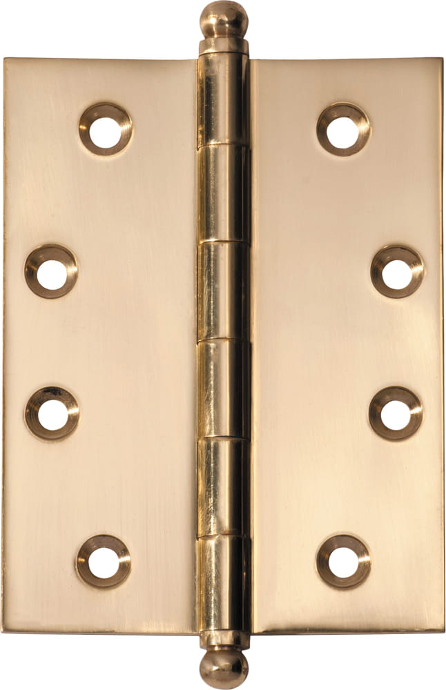 Hinge Loose Pin Polished Brass H100xW75mm