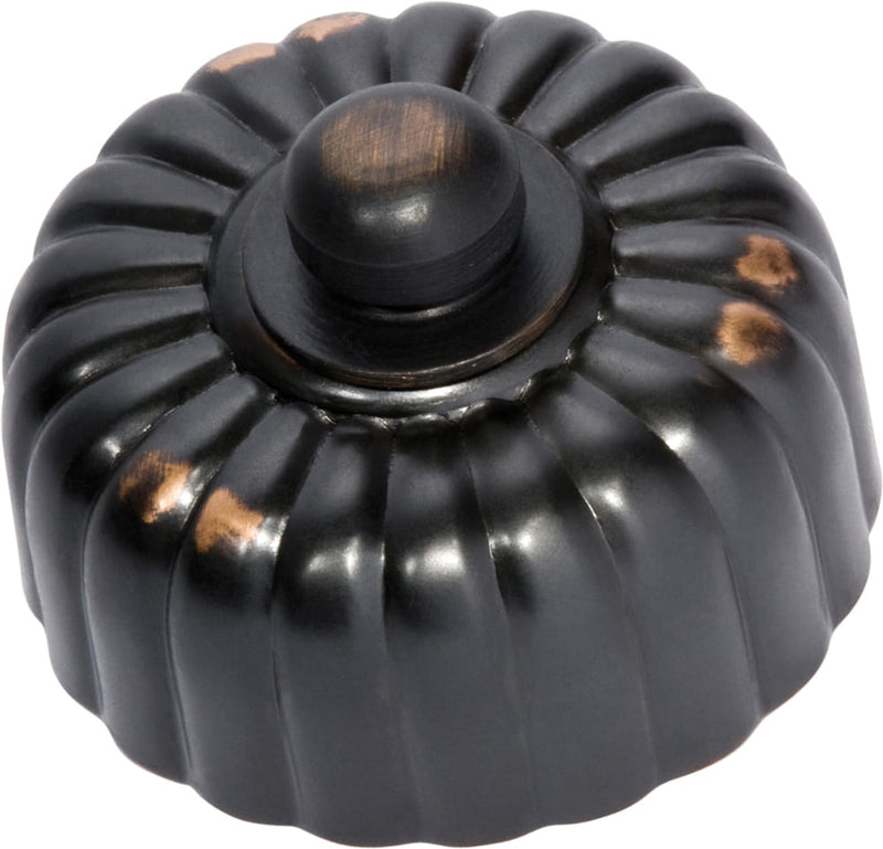 Dimmer Fluted Antique Copper