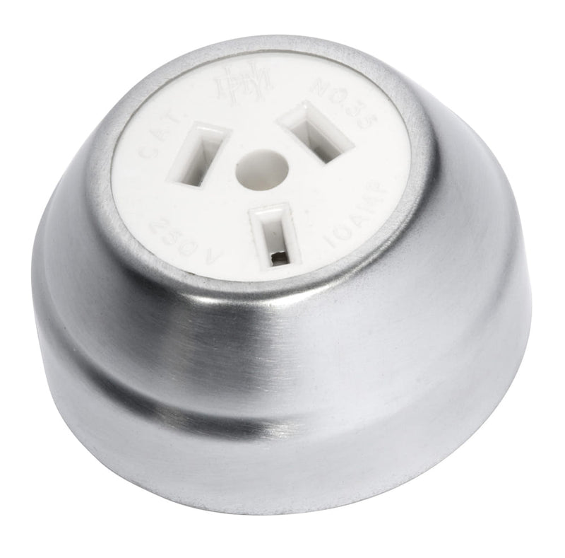 Socket Federation White Mechanism Satin Chrome