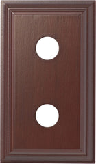 Switch Socket Block Classic Double Cedar