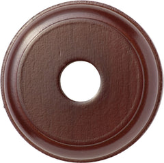 Switch Socket Block Traditional Round Single Cedar