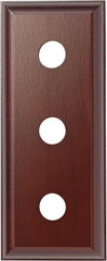 Switch Socket Block Traditional Treble Cedar