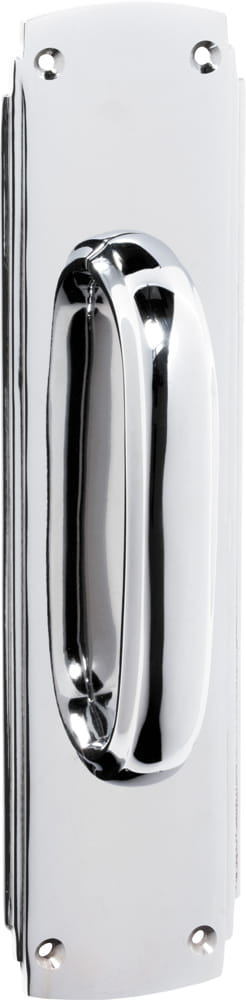 Pull Handle Art Deco Chrome Plated