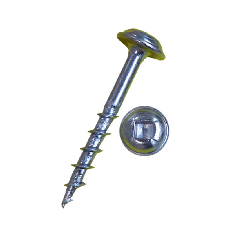 38mm 1 1/2" #2 Screw Square Drive  - 60 pcs