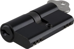** N/A - Limited Stock** Euro Cylinder Key Key 3 Pin Matt Black 45mm