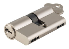 ** N/A - Limited Stock** Euro Cylinder Key Key 3 Pin Satin Nickel 45mm