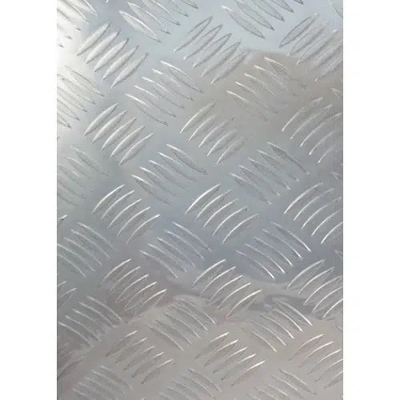 Tread Plate Aluminium 300x600x2mm