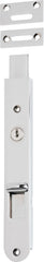 Flush Bolt Locking Polished Chrome 200mm
