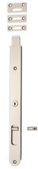 Flush Bolt Locking Satin Nickel 300mm