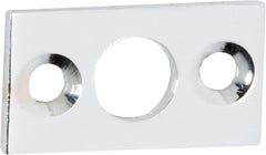 Plate Keeper Chrome Plated L25xW13mm Bolt 7.5mm