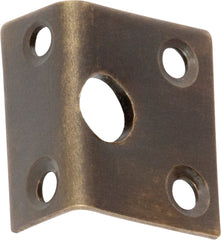 Right Angle Keeper Antique Brass Bolt 7.5mm