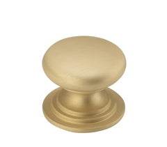 Cupboard Knob Sarlat Brushed Brass 32mm