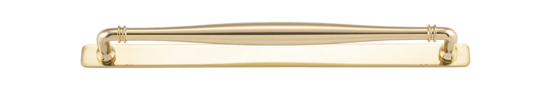 Cabinet Pull Sarlat With Backplate With Backplate Polished Brass 320mm