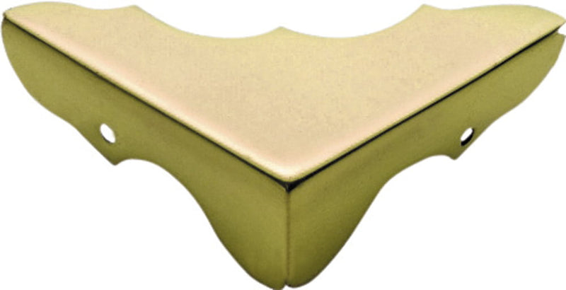 Box Corner Sheet Brass Small Polished Brass