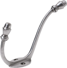 Hat & Coat Hook Acorn Large Iron Polished Metal H150xP95mm