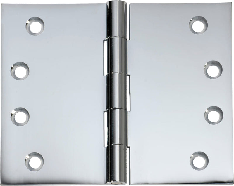 Hinge Broad Butt Chrome Plated H100xW125mm