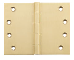 Hinge Broad Butt Satin Brass H100xW125mm