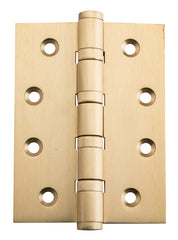 Hinge Ball Bearing Satin Brass H100xW75mm